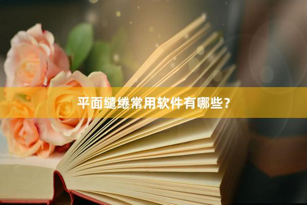 平面缱绻常用软件有哪些？